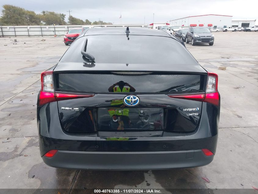 2022 Toyota Prius Limited VIN: JTDKAMFU3N3163156 Lot: 40763385