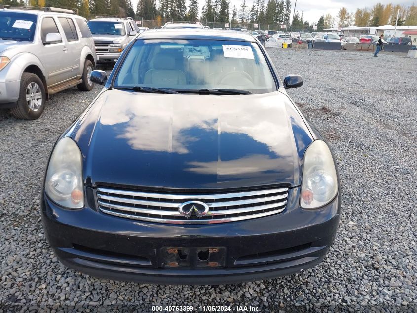 2004 Infiniti G35X VIN: JNKCV51F34M704477 Lot: 40763399