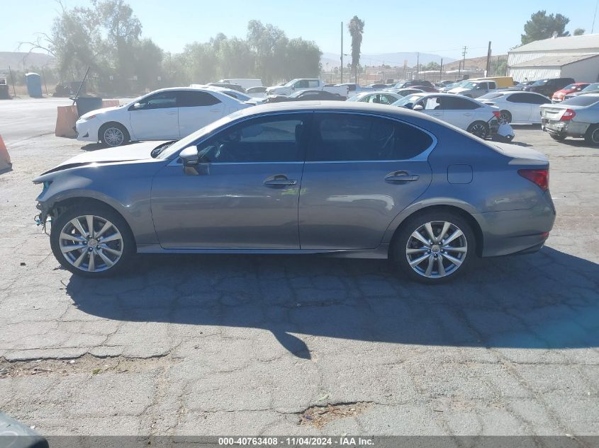 2014 Lexus Gs 350 VIN: JTHBE1BL3E5029167 Lot: 40763408