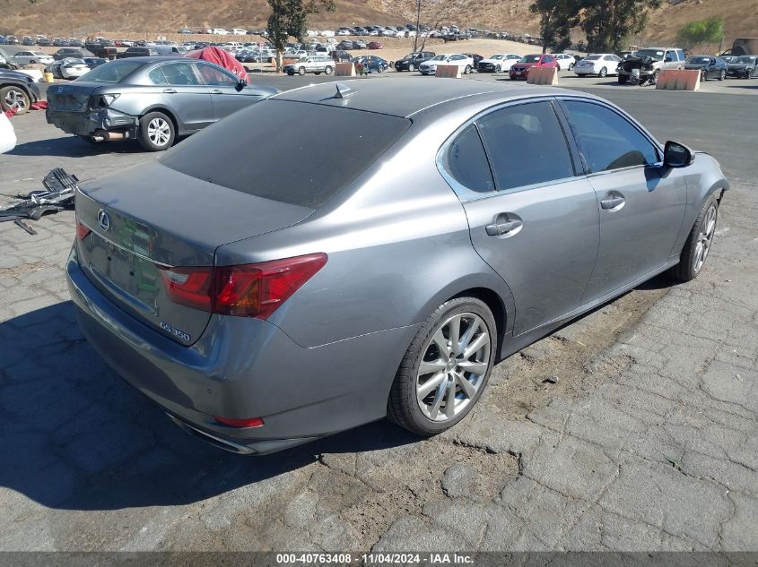 VIN JTHBE1BL3E5029167 2014 Lexus GS, 350 no.4