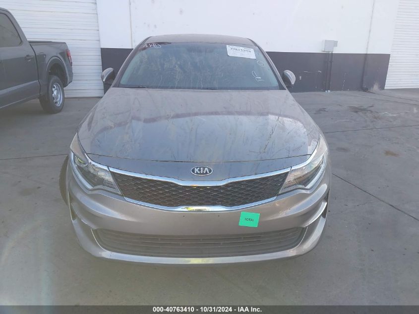 2016 Kia Optima Lx VIN: 5XXGT4L3XGG035429 Lot: 40763410