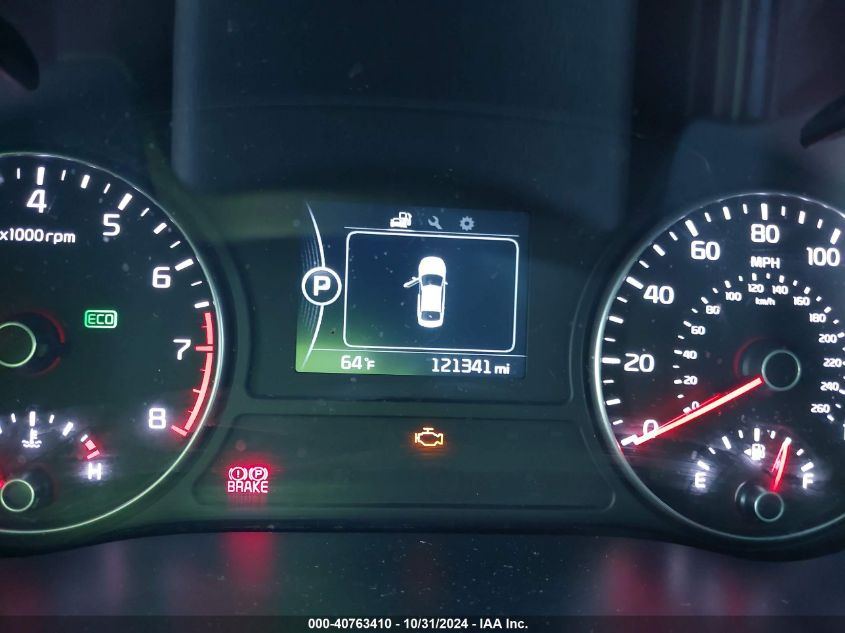 2016 Kia Optima Lx VIN: 5XXGT4L3XGG035429 Lot: 40763410