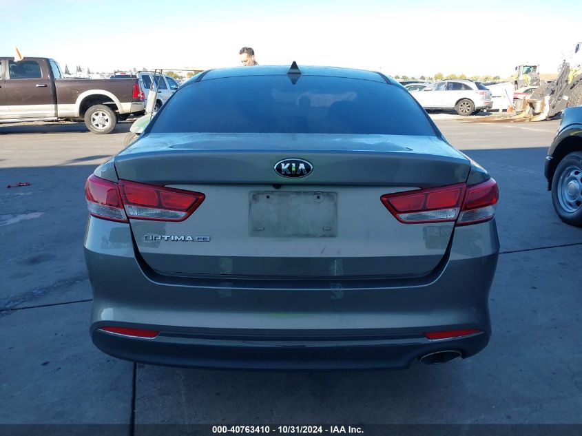 2016 Kia Optima Lx VIN: 5XXGT4L3XGG035429 Lot: 40763410