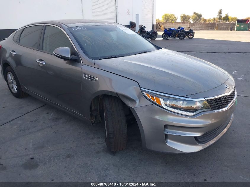 2016 Kia Optima Lx VIN: 5XXGT4L3XGG035429 Lot: 40763410