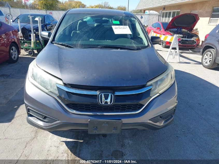 2015 Honda Cr-V Lx VIN: 5J6RM4H32FL004733 Lot: 40763417