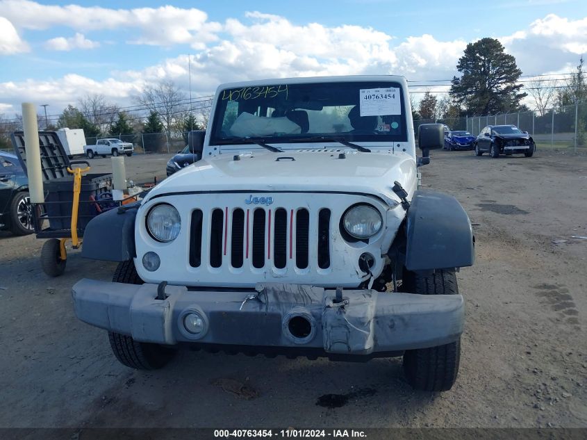 2014 Jeep Wrangler Unlimited Sport VIN: 1C4BJWDG7EL309695 Lot: 40763454