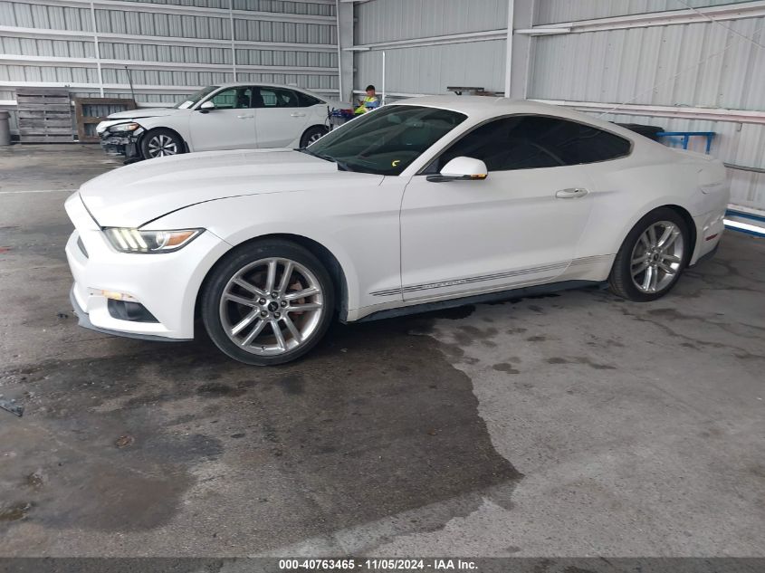 VIN 1FA6P8TH3H5237110 2017 Ford Mustang, Ecoboost no.2