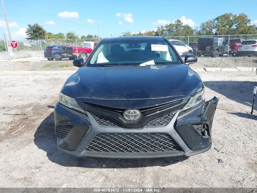 2018 Toyota Camry Se VIN: 4T1B11HK3JU073242 Lot: 40763472