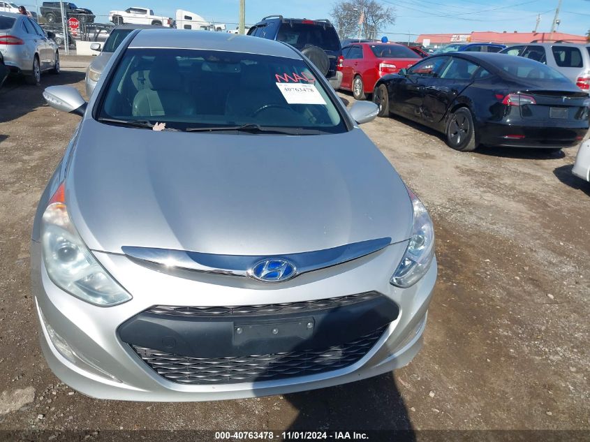 2013 Hyundai Sonata Hybrid Limited VIN: KMHEC4A41DA090549 Lot: 40763478