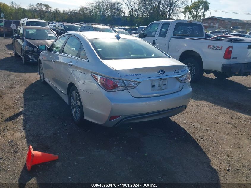 2013 Hyundai Sonata Hybrid Limited VIN: KMHEC4A41DA090549 Lot: 40763478