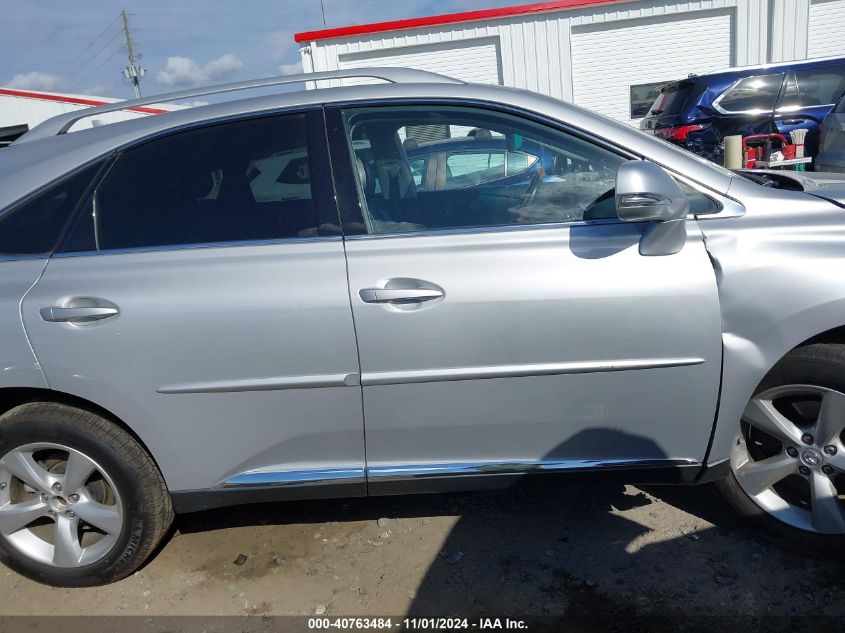 2012 Lexus Rx 350 VIN: 2T2BK1BA0CC137461 Lot: 40763484