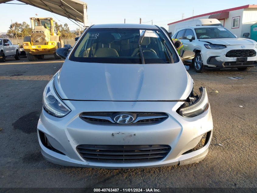 2014 Hyundai Accent Se VIN: KMHCU5AE7EU158470 Lot: 40763487