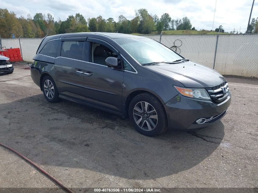 VIN 5FNRL5H95EB097512 2014 Honda Odyssey, Touring/T... no.1