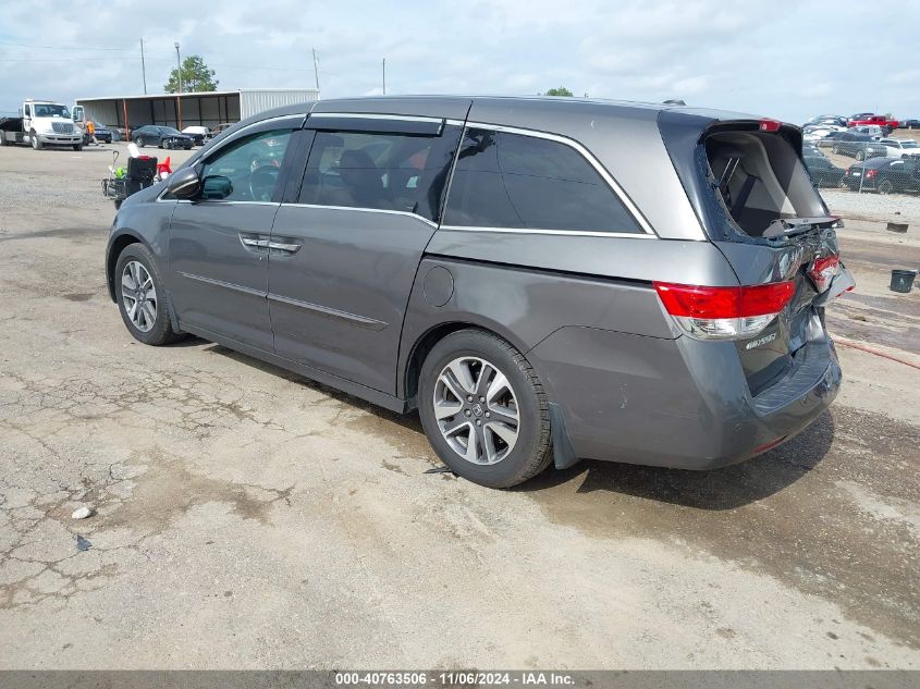 VIN 5FNRL5H95EB097512 2014 Honda Odyssey, Touring/T... no.3