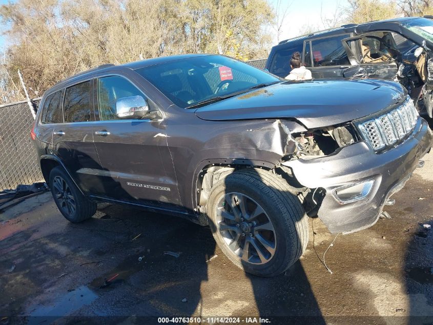 2017 Jeep Grand Cherokee Overland 4X4 VIN: 1C4RJFCG0HC955746 Lot: 40763510