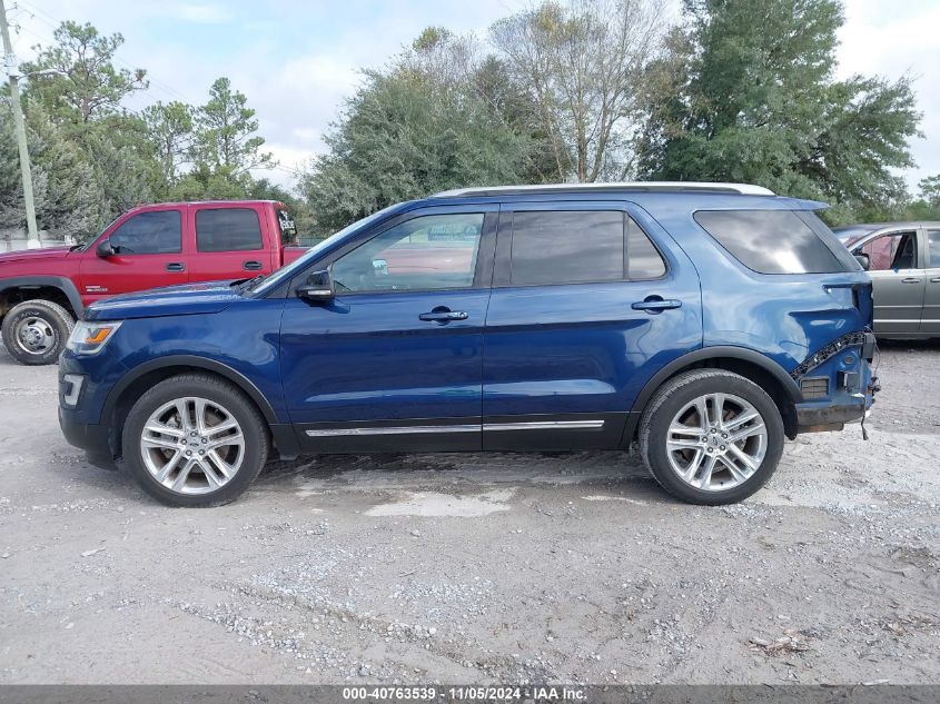 2017 Ford Explorer Xlt VIN: 1FM5K7D80HGD10463 Lot: 40763539