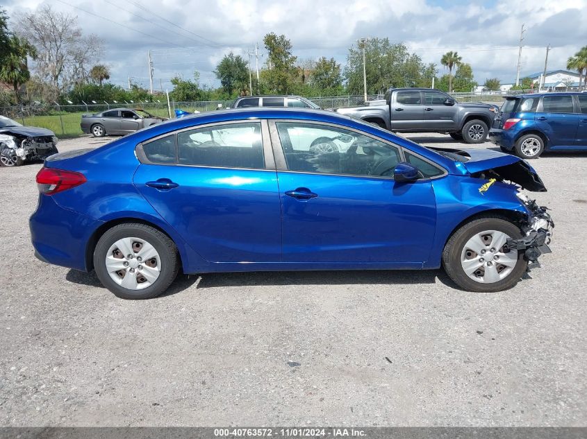 2017 Kia Forte Lx VIN: 3KPFK4A71HE073663 Lot: 40763572