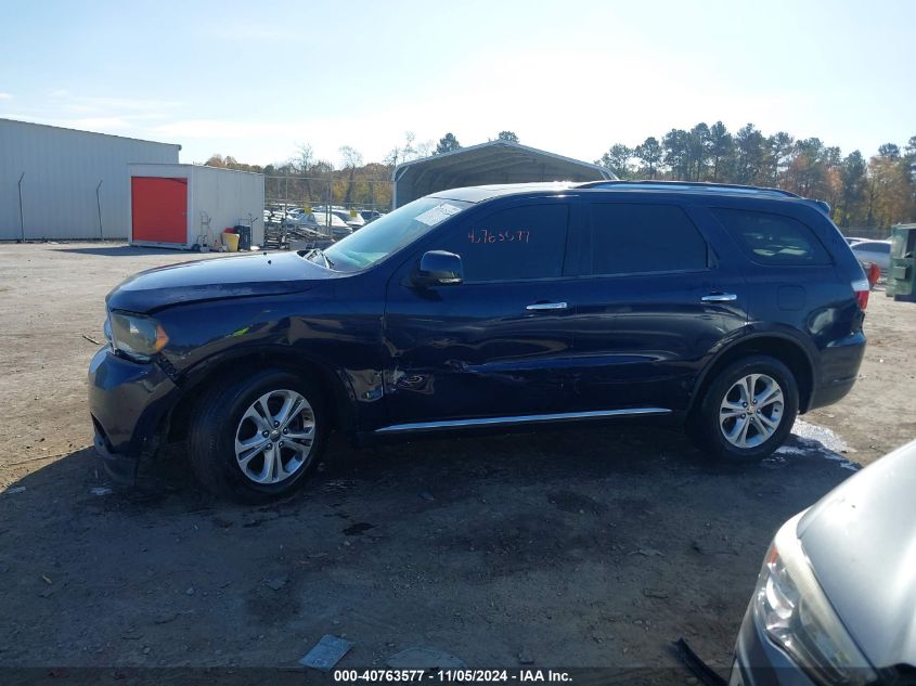 2013 Dodge Durango Crew VIN: 1C4SDJDT0DC695558 Lot: 40763577