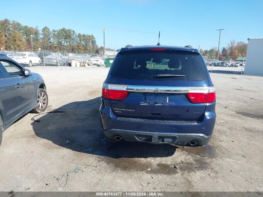 2013 Dodge Durango Crew VIN: 1C4SDJDT0DC695558 Lot: 40763577