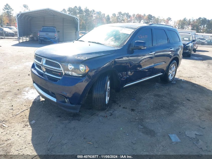 2013 DODGE DURANGO CREW - 1C4SDJDT0DC695558