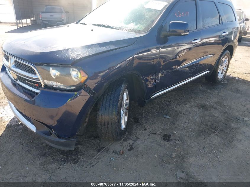 2013 DODGE DURANGO CREW - 1C4SDJDT0DC695558