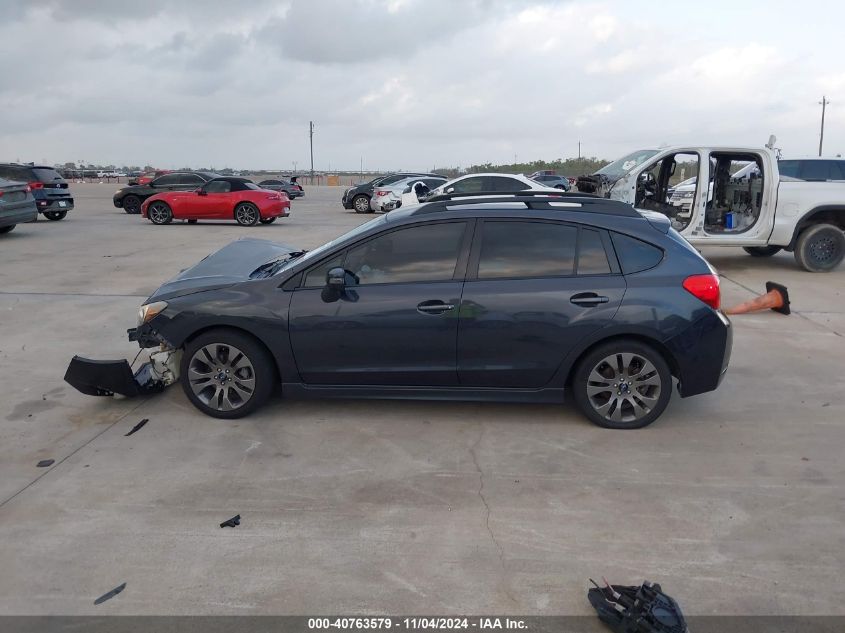 2016 Subaru Impreza 2.0I Sport Premium VIN: JF1GPAP64G8215943 Lot: 40763579