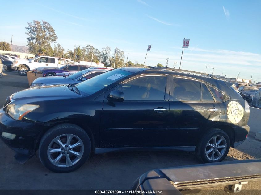 2008 Lexus Rx 350 VIN: 2T2GK31U78C028628 Lot: 40763590