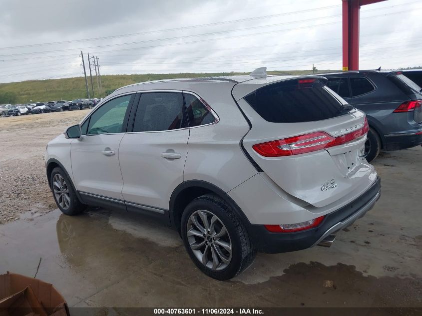 2018 Lincoln Mkc Select VIN: 5LMCJ2C92JUL01470 Lot: 40763601