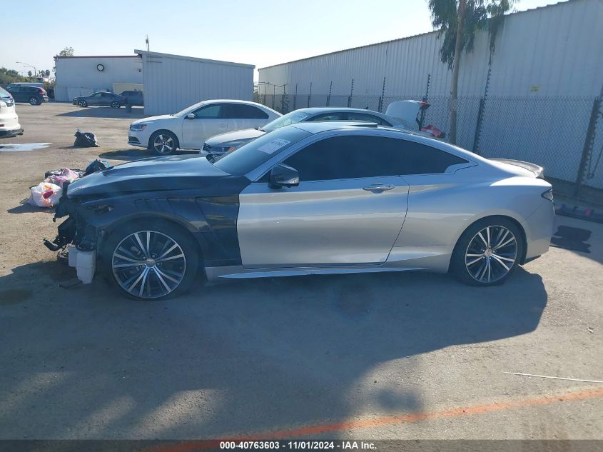 2018 Infiniti Q60 3.0T Luxe VIN: JN1EV7EK6JM341328 Lot: 40763603