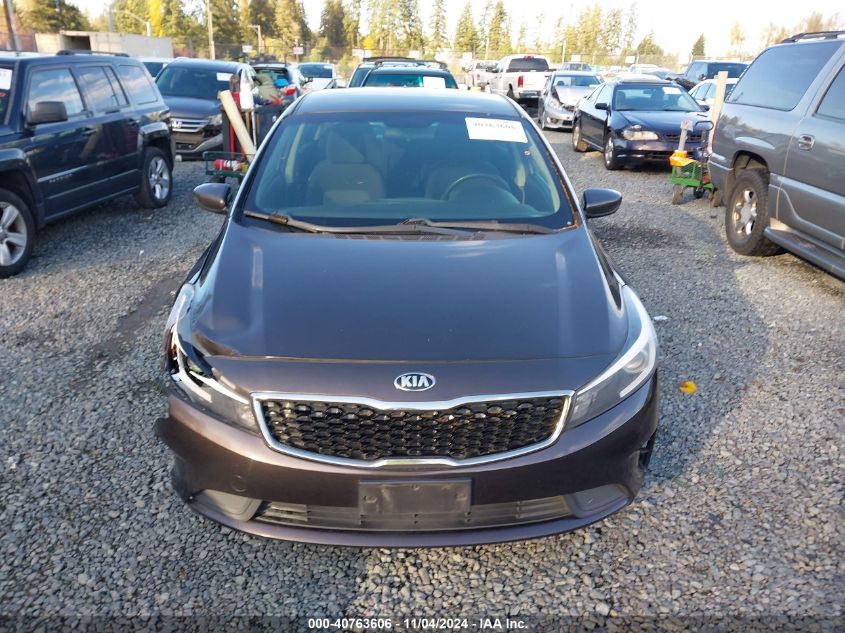 2017 Kia Forte Lx VIN: 3KPFL4A70HE072422 Lot: 40763606