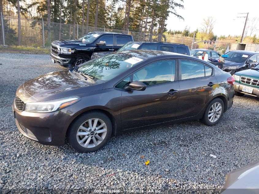 2017 Kia Forte Lx VIN: 3KPFL4A70HE072422 Lot: 40763606