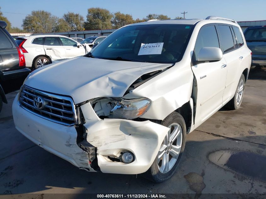 2010 Toyota Highlander Limited V6 VIN: 5TDYK3EH1AS020009 Lot: 40763611