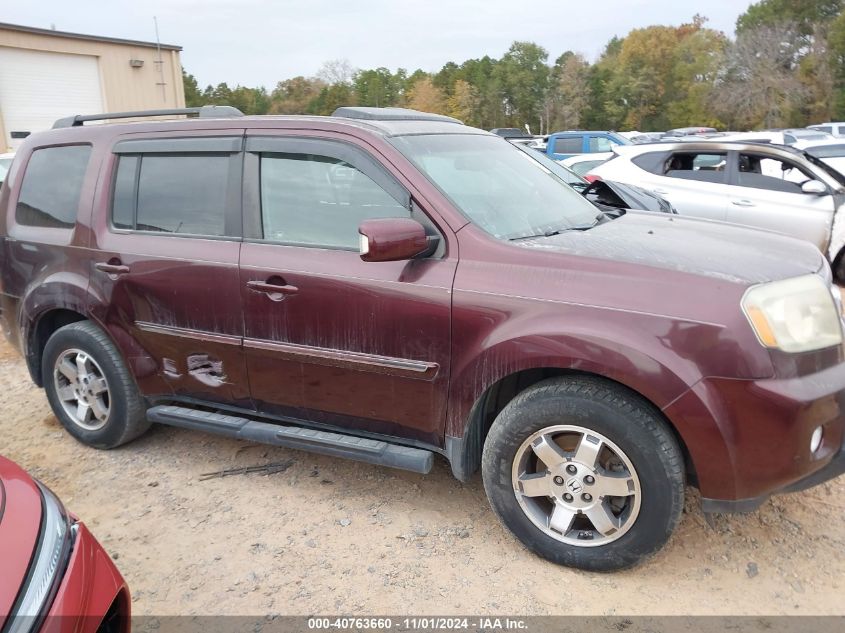 2009 Honda Pilot Touring VIN: 5FNYF38949B027240 Lot: 40763660