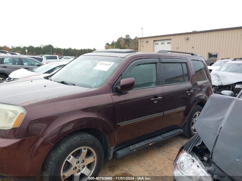 2009 Honda Pilot Touring VIN: 5FNYF38949B027240 Lot: 40763660