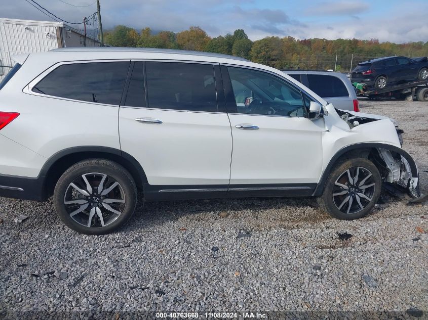 2022 Honda Pilot Awd Touring 7 Passenger VIN: 5FNYF6H66NB060712 Lot: 40763668