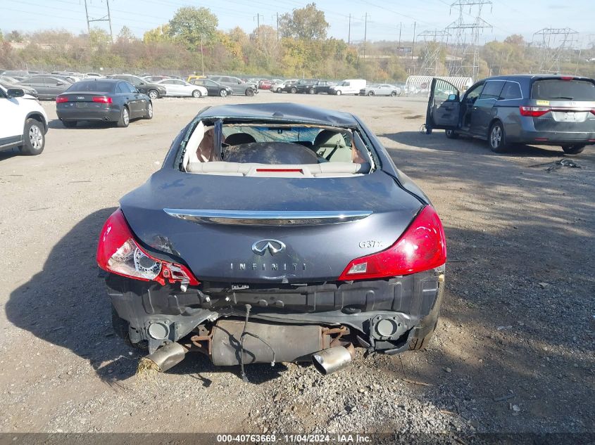 2009 Infiniti G37X VIN: JNKCV64F19M652405 Lot: 40763669