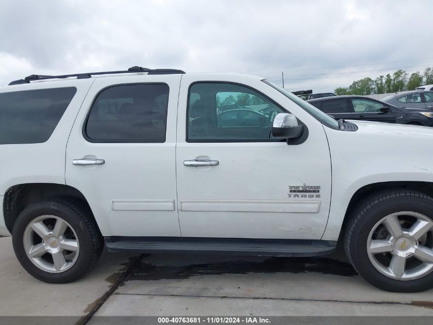 2014 Chevrolet Tahoe Ls VIN: 1GNSCAE01ER123721 Lot: 40763681