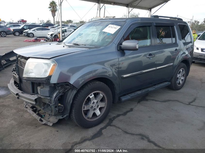 2011 Honda Pilot Touring VIN: 5FNYF4H96BB100829 Lot: 40763702