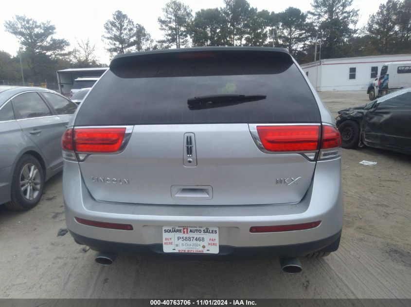 2012 Lincoln Mkx VIN: 2LMDJ6JK4CBL19793 Lot: 40763706