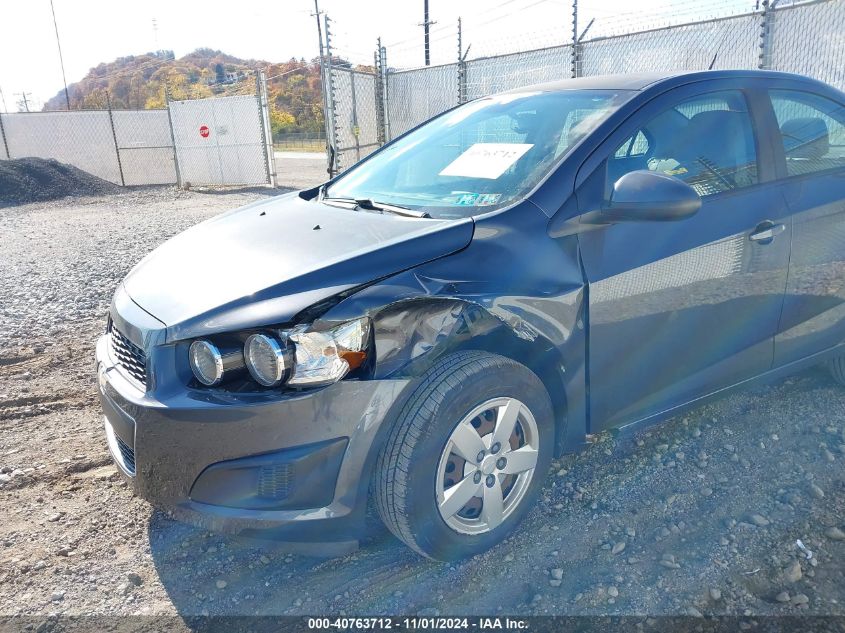 2013 Chevrolet Sonic Ls Auto VIN: 1G1JA5SG0D4193654 Lot: 40763712