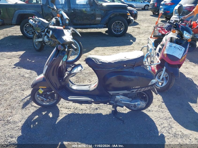 2008 Vespa Lx 150 VIN: ZAPM448F985013610 Lot: 40763714