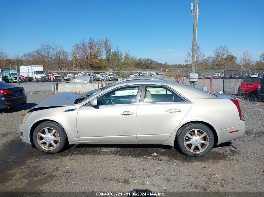 2008 Cadillac Cts Standard VIN: 1G6DF577080199355 Lot: 40763721