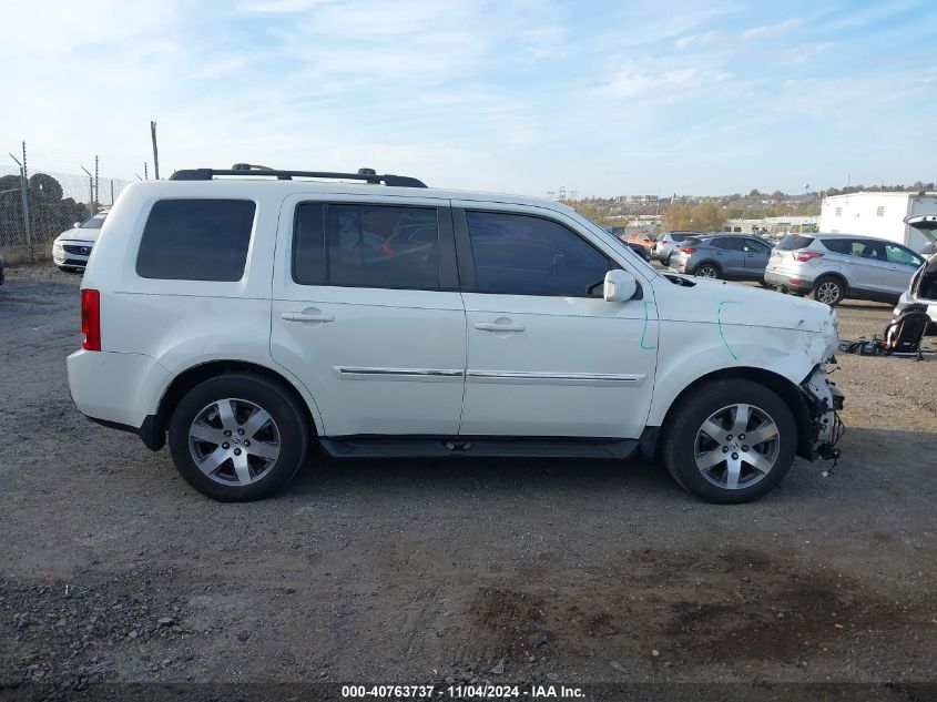 2013 Honda Pilot Touring VIN: 5FNYF4H99DB045327 Lot: 40763737