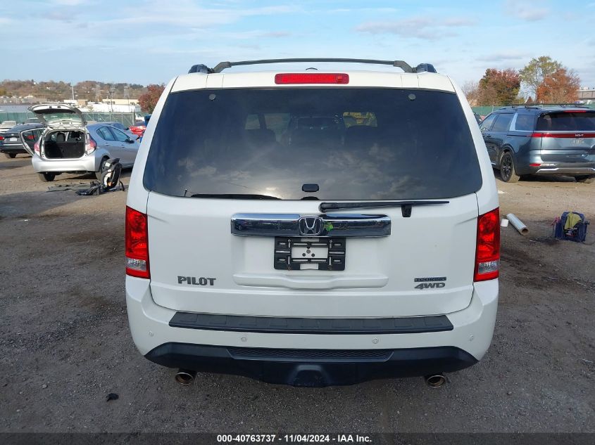 2013 Honda Pilot Touring VIN: 5FNYF4H99DB045327 Lot: 40763737