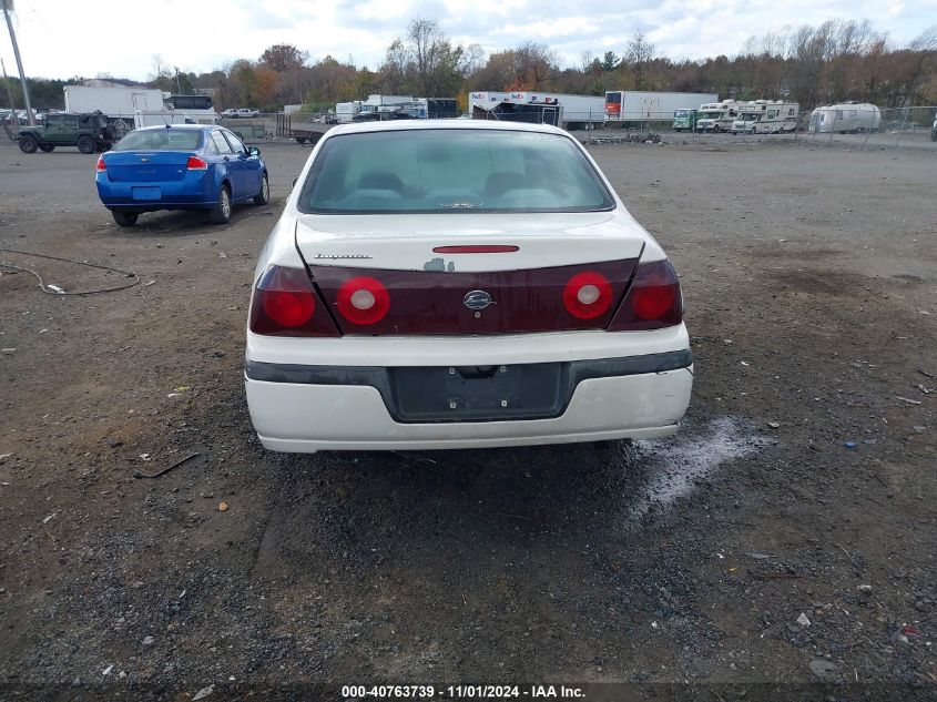 2003 Chevrolet Impala VIN: 2G1WF52E739195547 Lot: 40763739