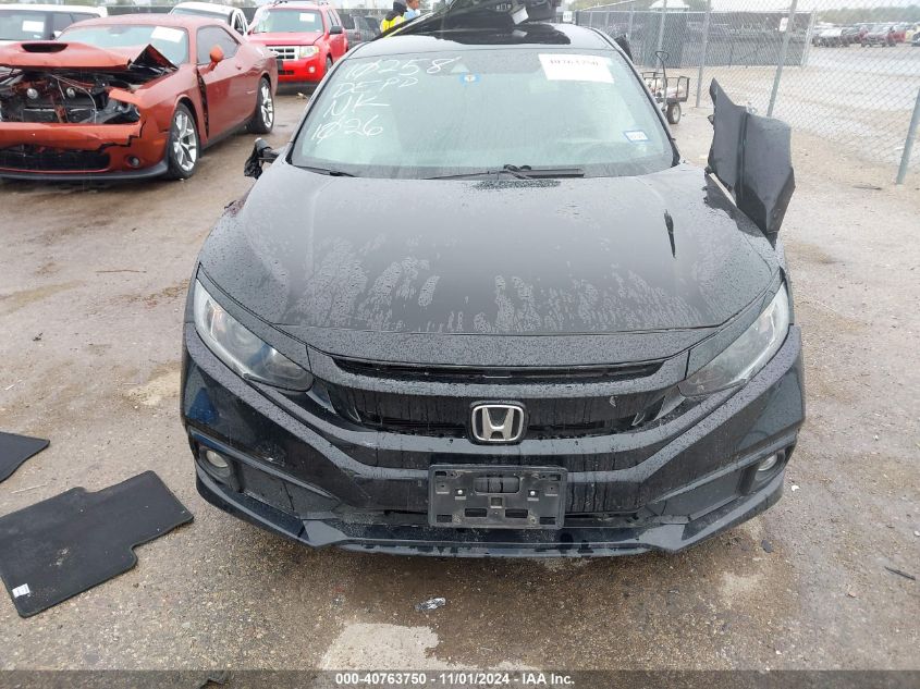 2020 Honda Civic Sport VIN: 2HGFC2F80LH592639 Lot: 40763750