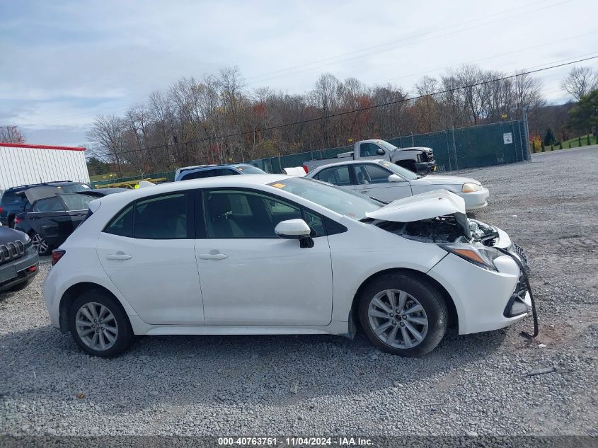 2024 Toyota Corolla Se VIN: JTND4MBE6R3219221 Lot: 40763751