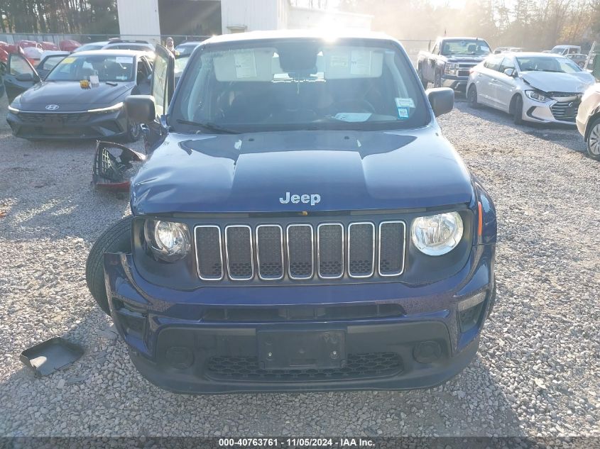 2019 Jeep Renegade Sport 4X4 VIN: ZACNJBAB3KPK73927 Lot: 40763761