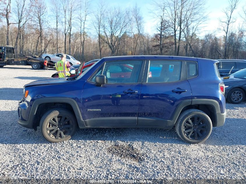 2019 Jeep Renegade Sport 4X4 VIN: ZACNJBAB3KPK73927 Lot: 40763761