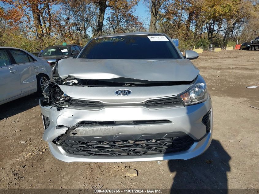 2021 Kia Rio Lx VIN: 3KPA24AD2ME407029 Lot: 40763765